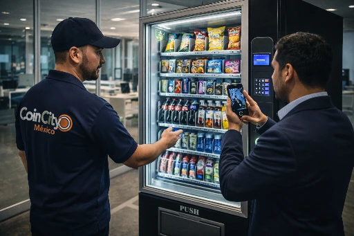 Capacitación en Máquina Expendedora