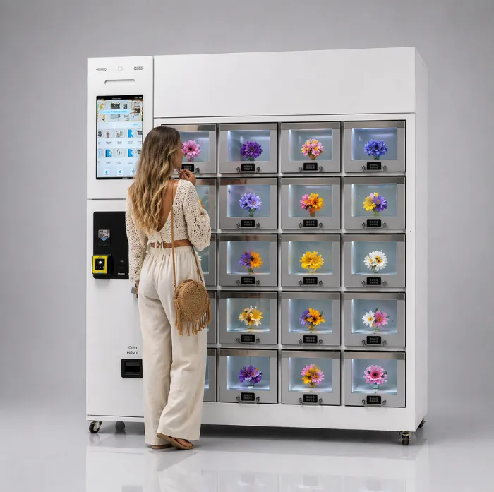 Cool Locker Vending Flowers Bloom.webp